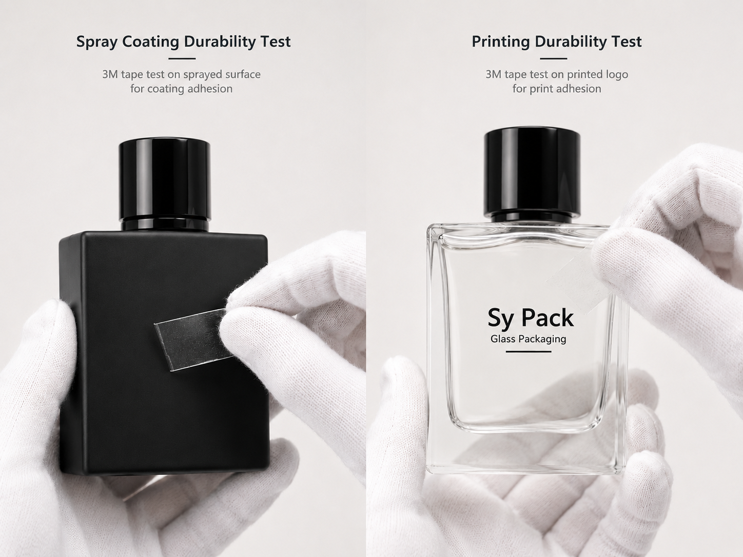 Spray coating and printing durability test