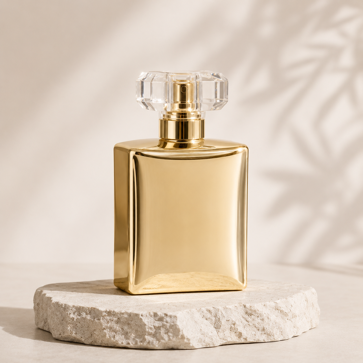 Electroplating metallic finish on cosmetic glass bottles
